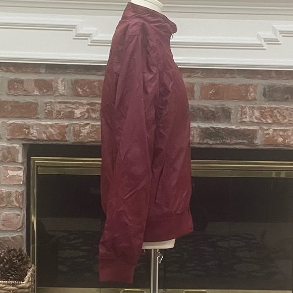 Prince + Fox maroon red athletic windbreaker jacket / S / Excellent condition - Picture 4 of 11